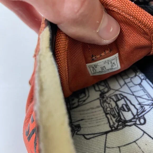 Vans X NASA Old Skool Space Voyager Orange Lace Up Low Top Sneaker Shoes SZ 7.5 - Picture 12 of 12